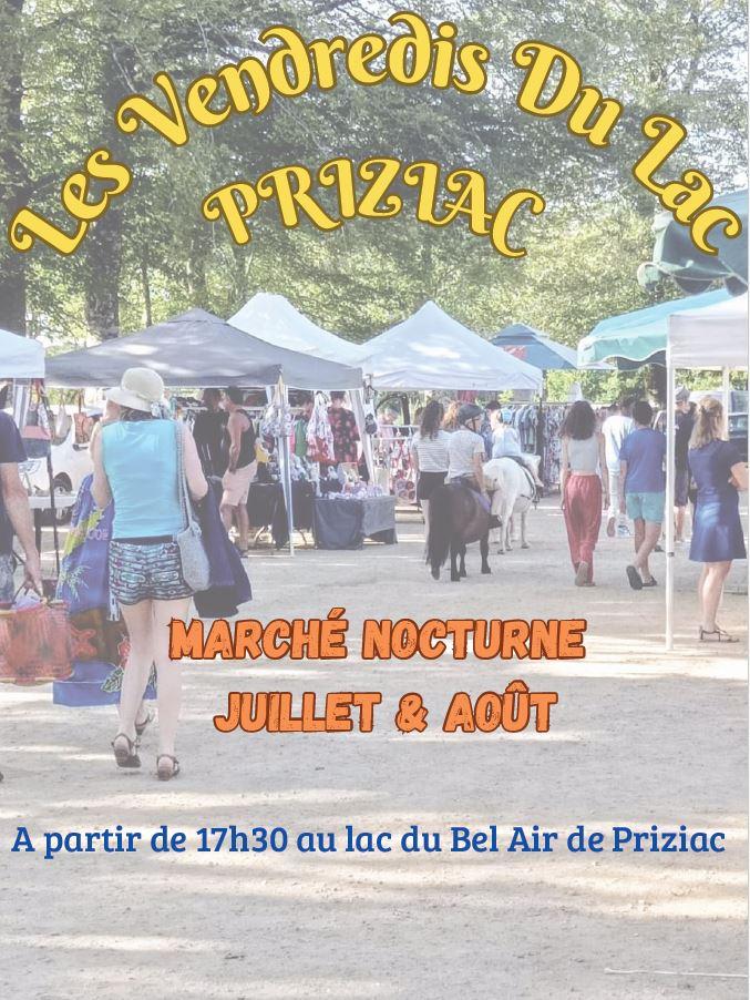 Affiche marché estival 2025